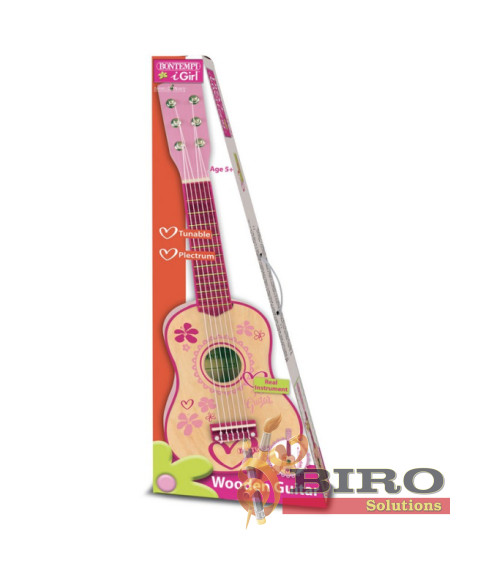 BT Chitară clasică lemn roz 55 cm, 45210